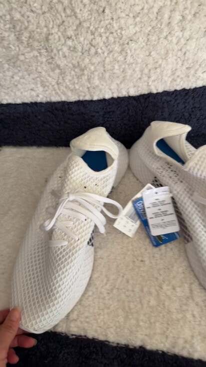 adidas Other - Adidas Deerupt Runner White/Black CQ2629 US mens 9